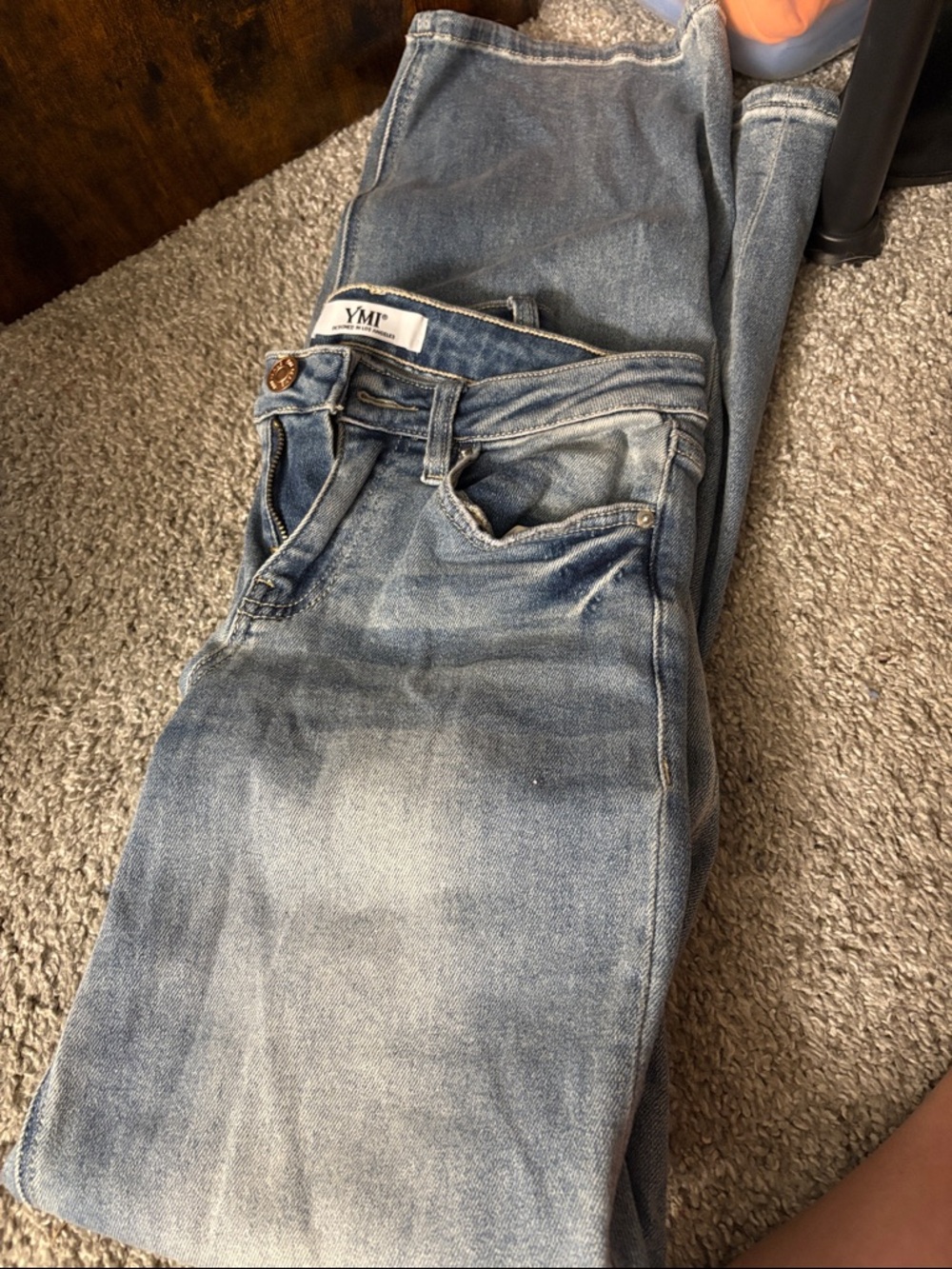 YMI women’s wide leg jeans